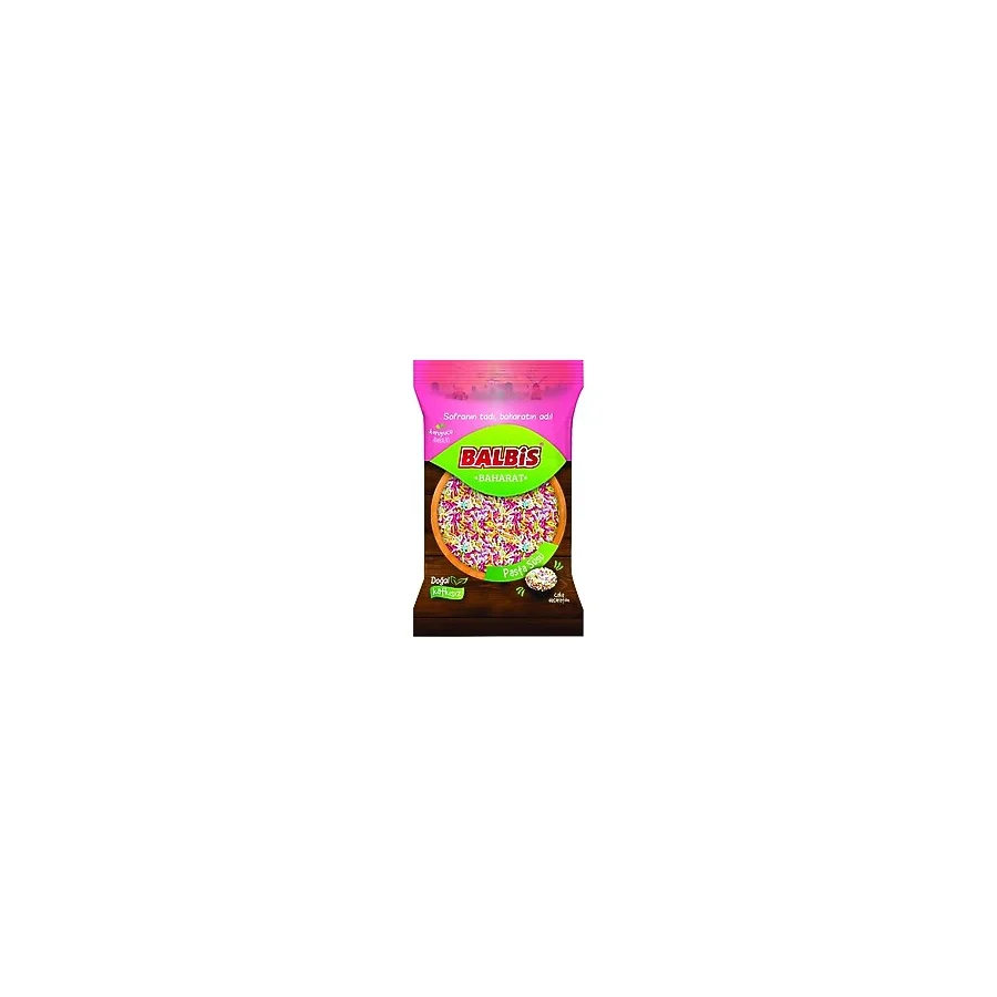 Balbis Pasta Süsü 80 gr Doğal Katkısız Renkli Süsleme Malzemesi ile Tatlılarınıza Estetik Dokunuş