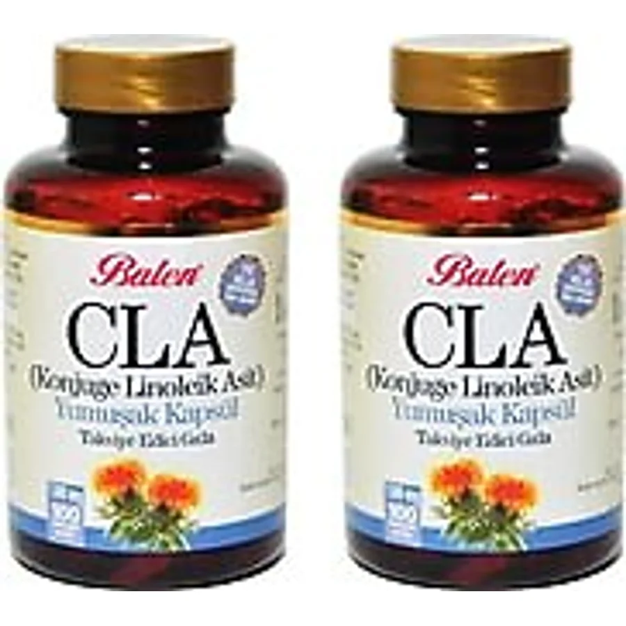 Balen CLA Konjuge Linoleik Asit 1380 mg 100 Kapsül 2'li