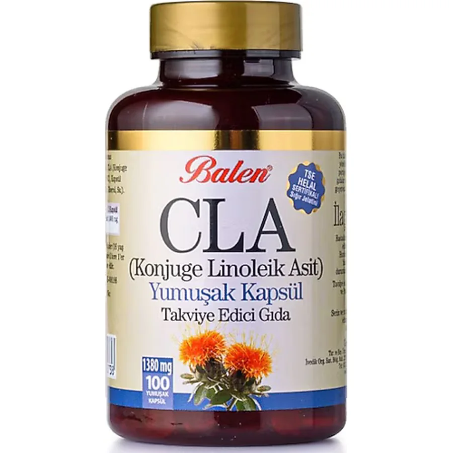 Balen Cla (Konjuge Linoleik Asit) Yumuşak 100 Adet Kapsül