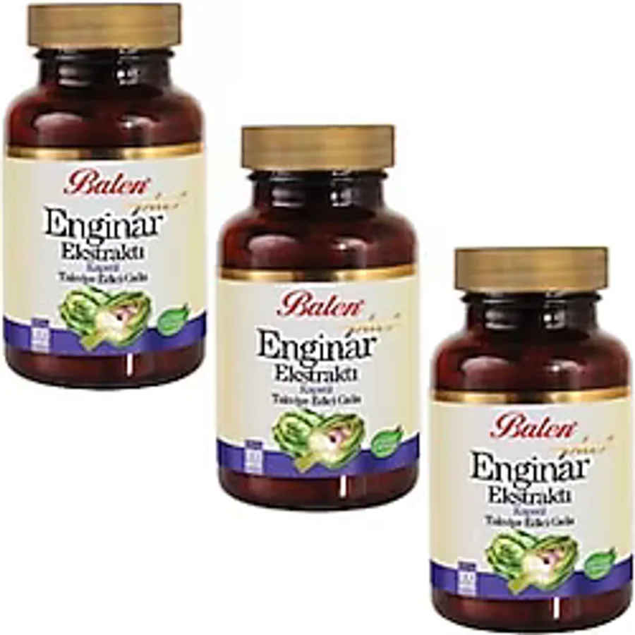 Balen Enginar Plus Ekstraktı 820 mg 100 Kapsül 3'lü