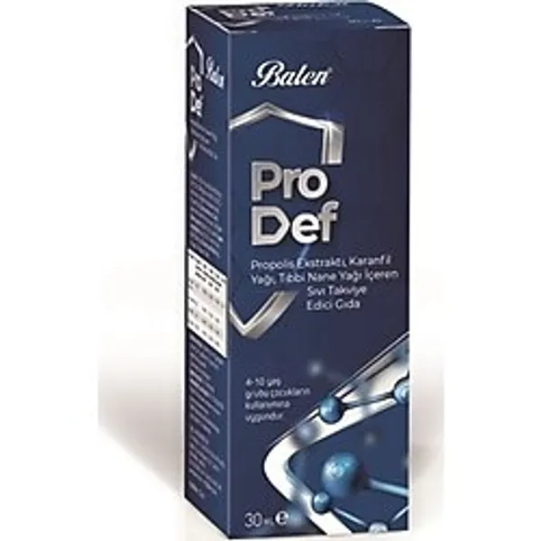 Balen Pro Def Bitki Ekstraktlı Boğaz Spreyi 30 ML