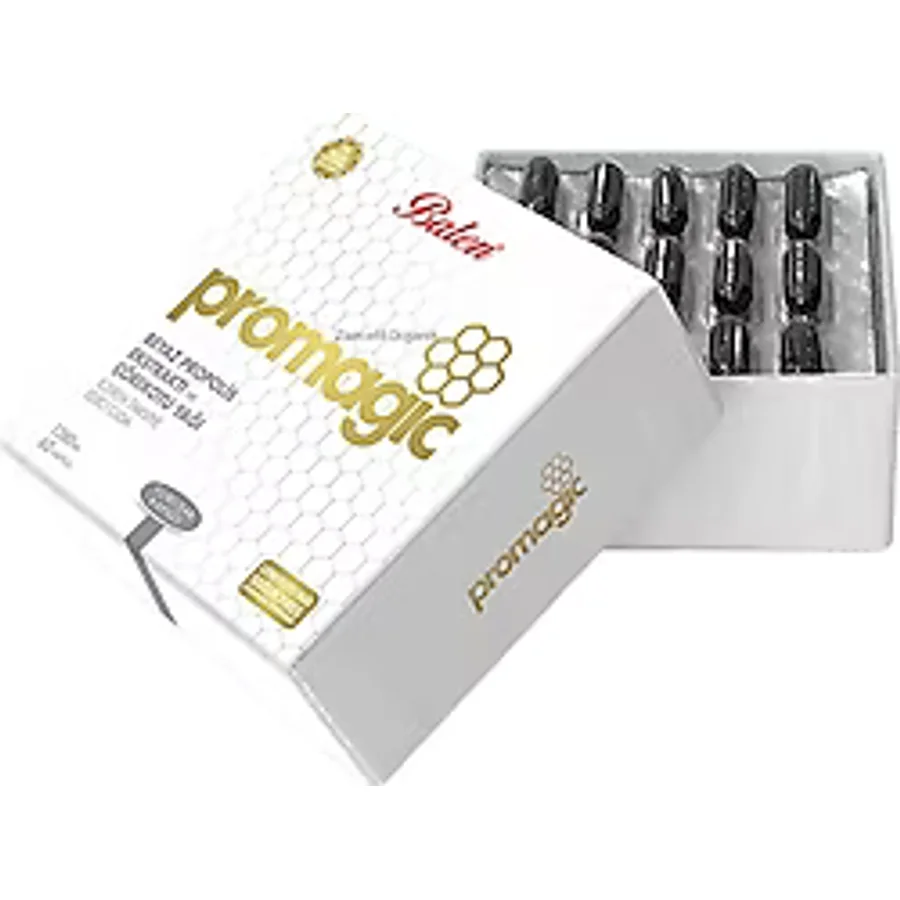 Balen Promagic Beyaz Propolis Ekstraktı ve Çörekotu Yağı 60 Kapsül