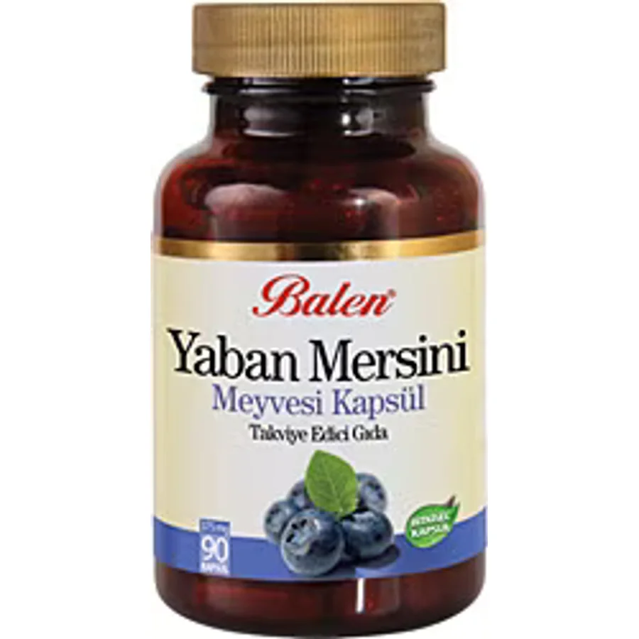 Balen Yaban Mersini Meyvesi 375 mg 90 Kapsül