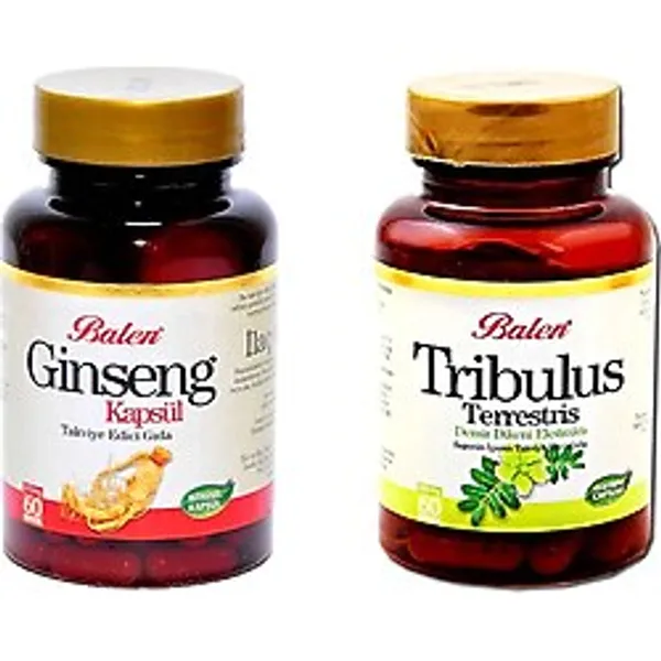 Balen Zinde Set Ginseng + Tribulus Kapsül 2'li Set