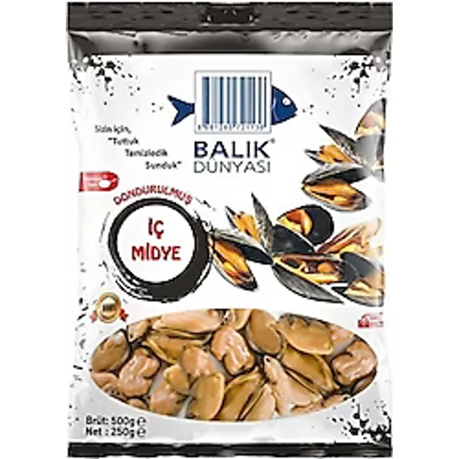 Balık Dünyası Et Midye 500 gr