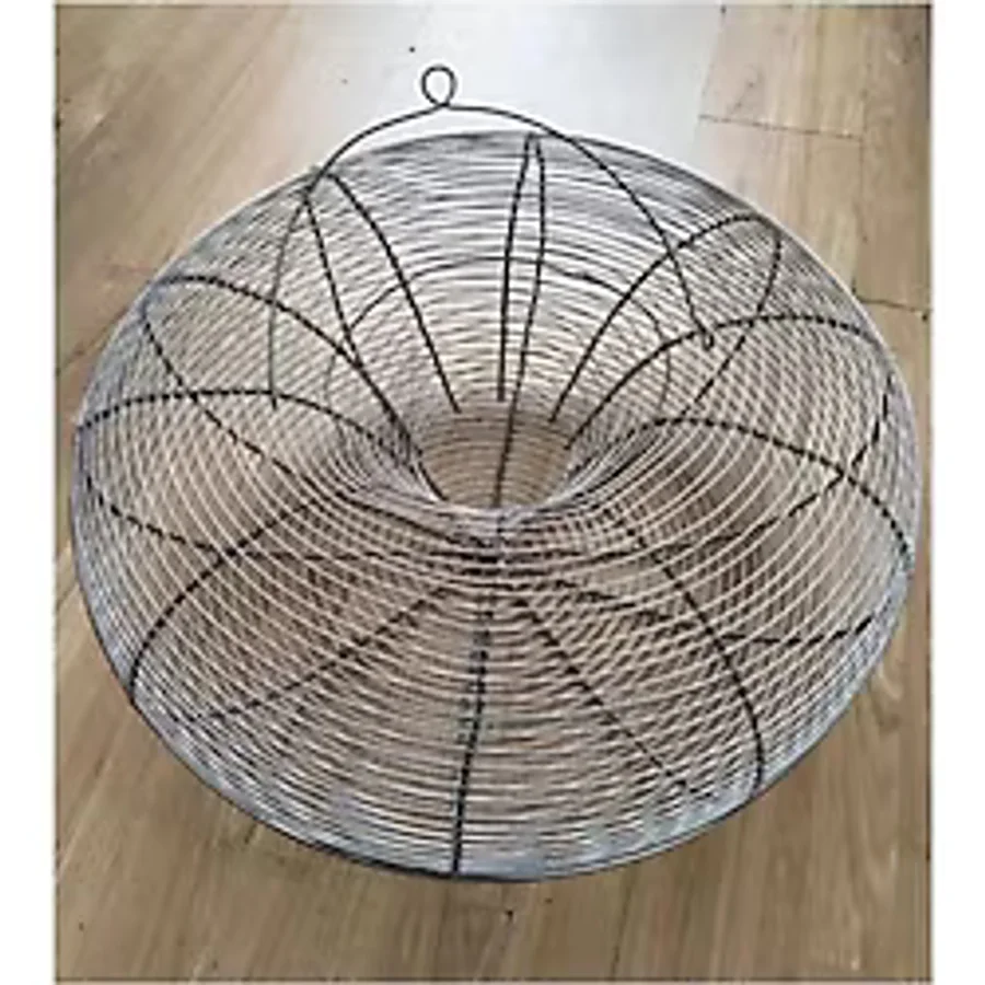 Balık Yakalama Sepeti Balık Tuzağı 60x25 Cm