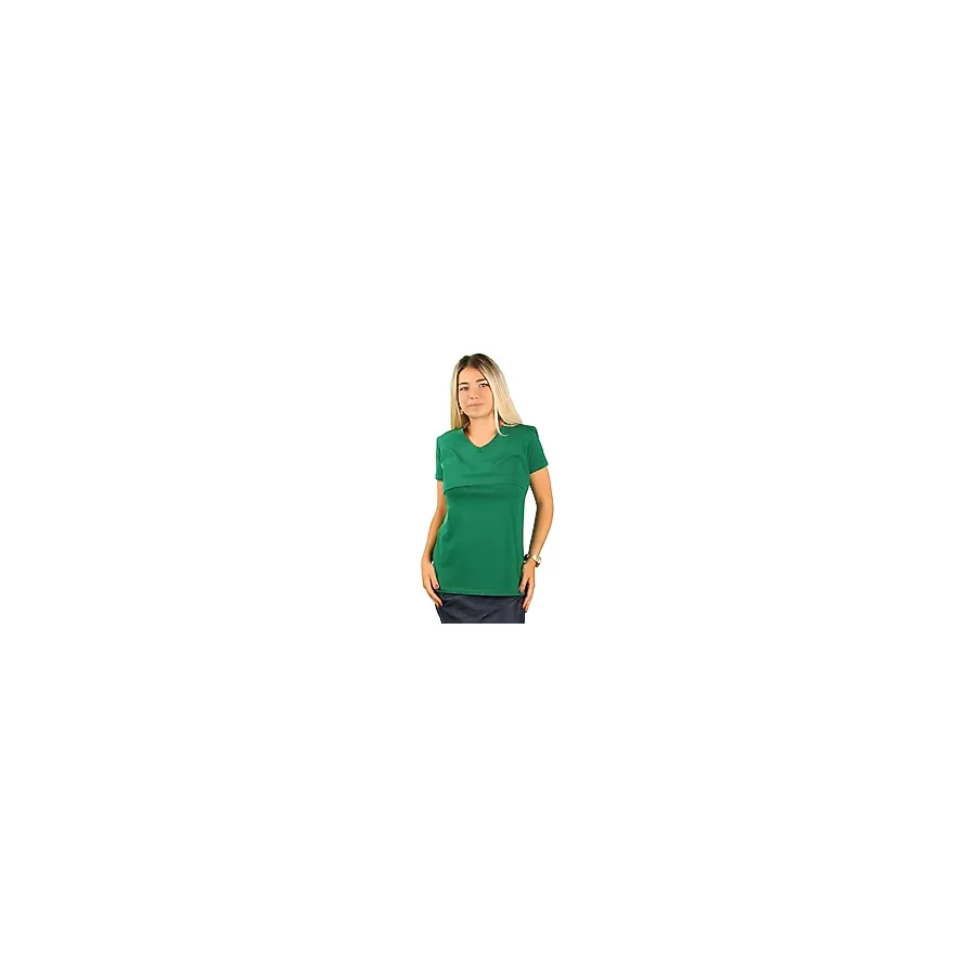 Balins Kadın Emzirme T-Shirt Koyu Yeşil S