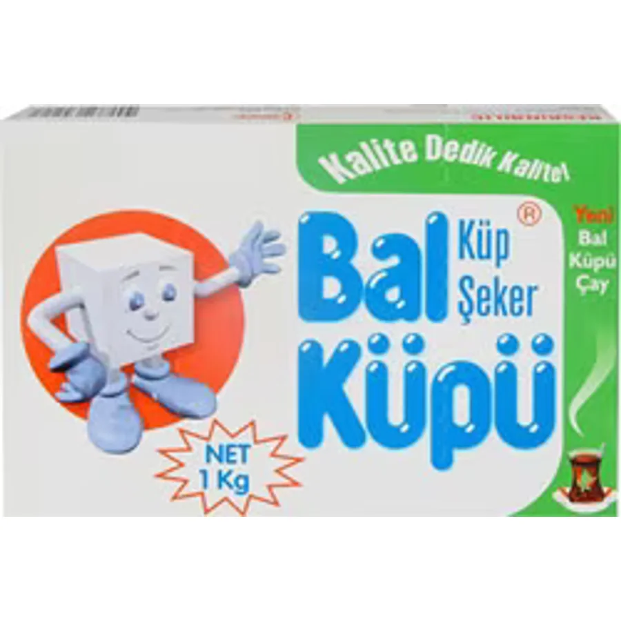Balküpü Küp Şeker 1 kg 20'li