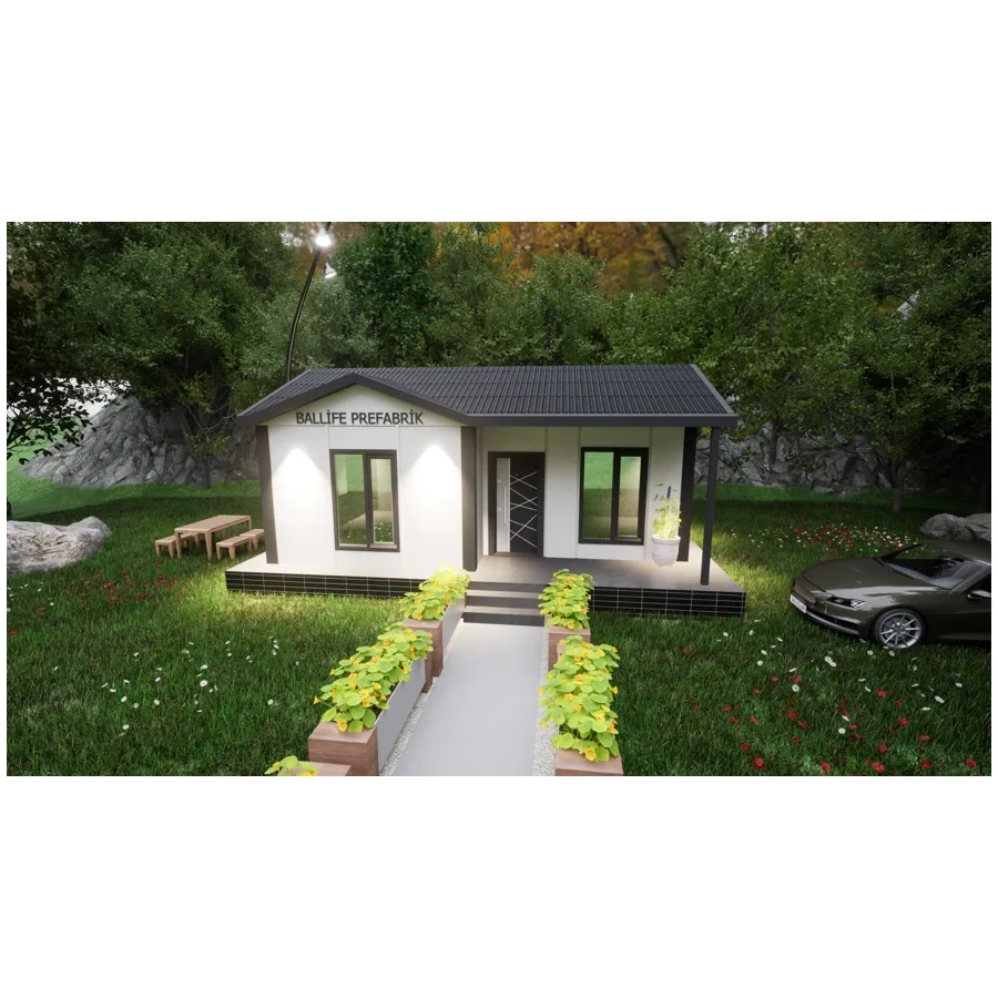BALLİFEPREFABRİK 40 M2 STANDART PREFABRİK KONUT