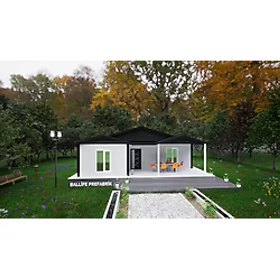 BALLİFEPREFABRİK 92 M2 STANDART PREFABRİK KONUT