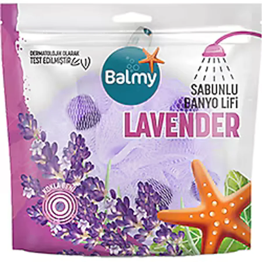 Balmy Lavanta Sabunlu Banyo Lifi