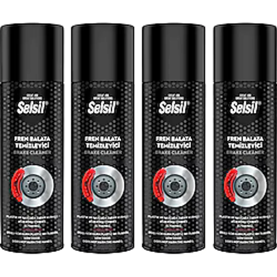Balp 4 Adet Selsil Fren Balata Temizleme Spreyi 500 ml