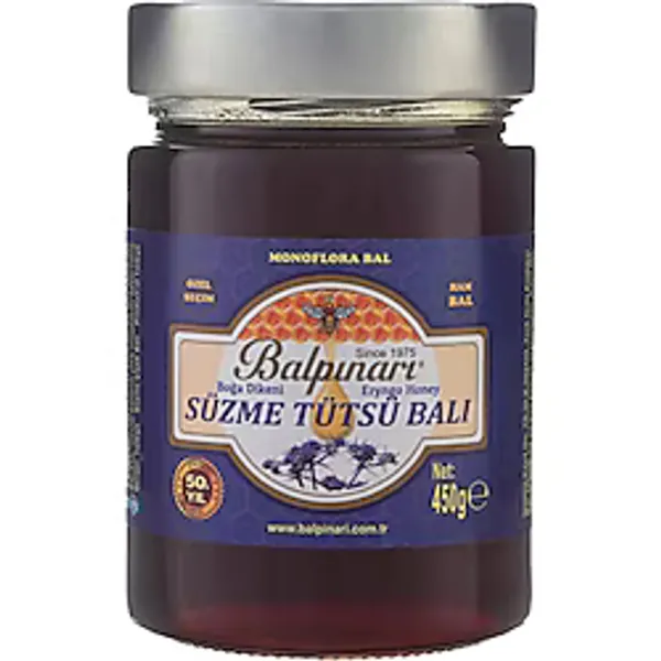 Balpınarı Süzme Tütsü Boğa Dikeni Ham Balı 450 gr