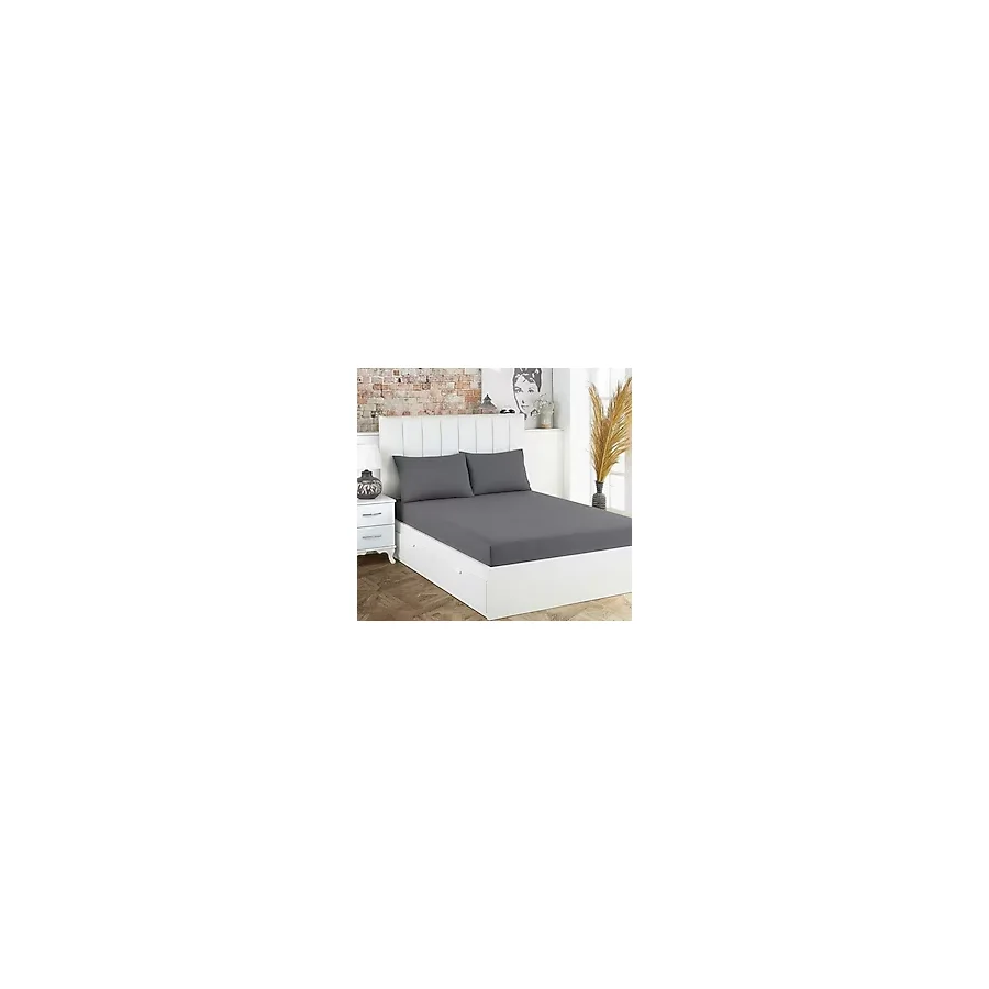 Balsan Tekstil Çift Kişilik Lastikli Çarşaf Ve Yastık - 160x200