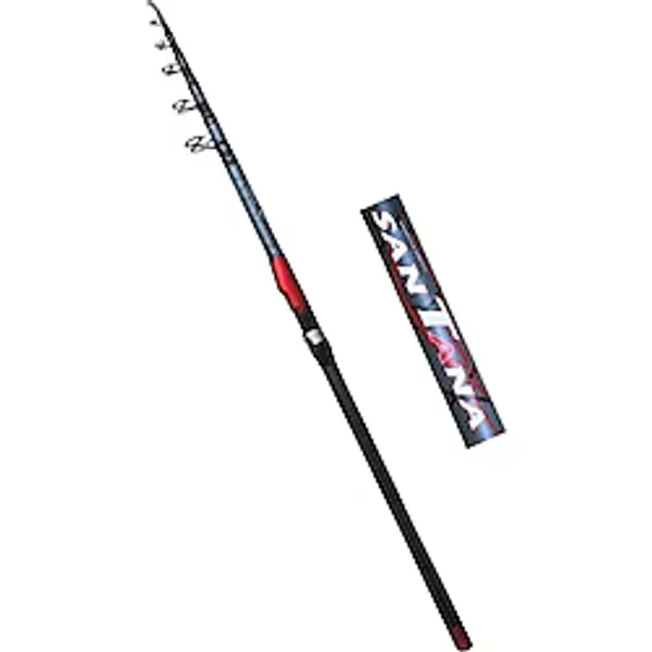 Balza Santana 390 cm 100-300 gr Surf Olta Kamışı - Siyah - Kırmızı