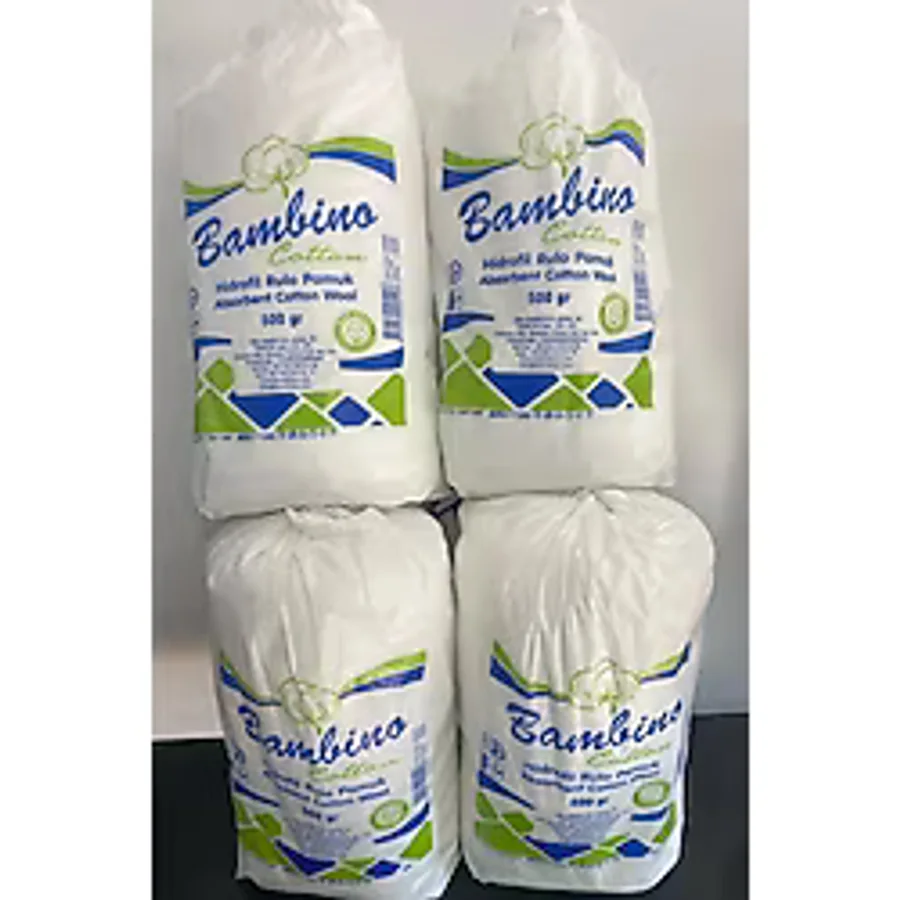 Bambino Cotton HİDROFİL RULO PAMUK 500 GRx4