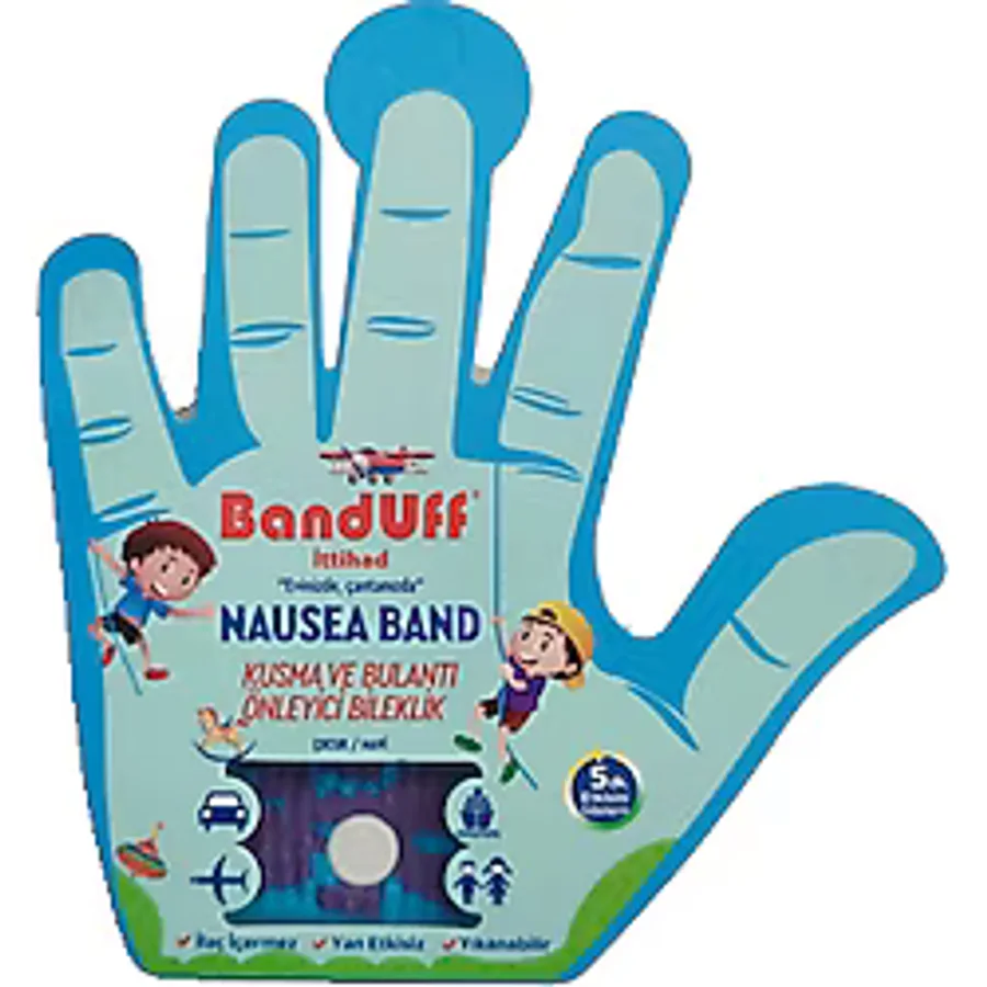 BANDUFF BULANTI BILEKLIGI MAVI COCUK