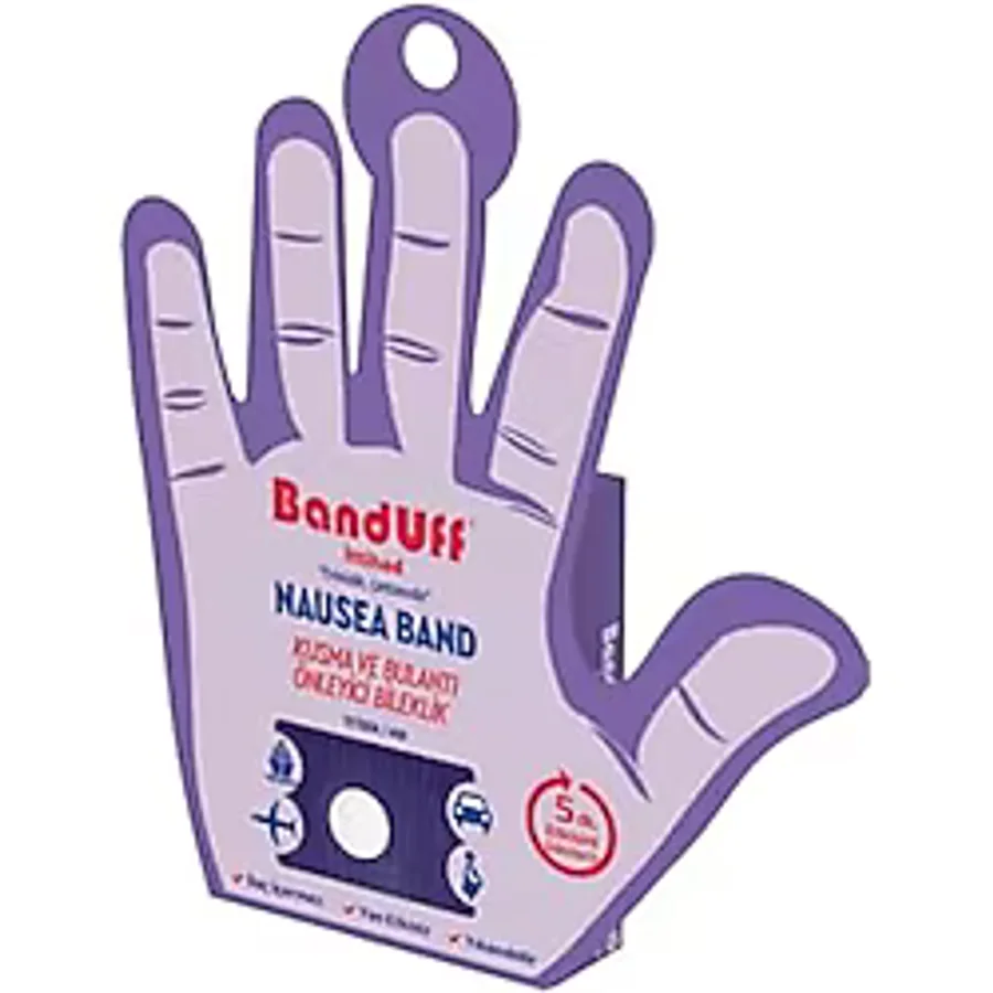 BANDUFF KUSMA VE BULANTI ÖNLEYİCİ - Yetişkin/Mor