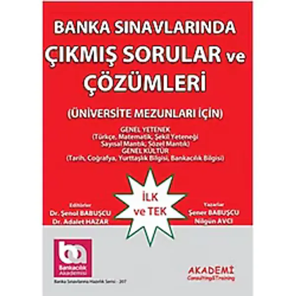 Banka Sınavlarında Çıkmış Sorular ve Çözümleri Alan Bilgisi