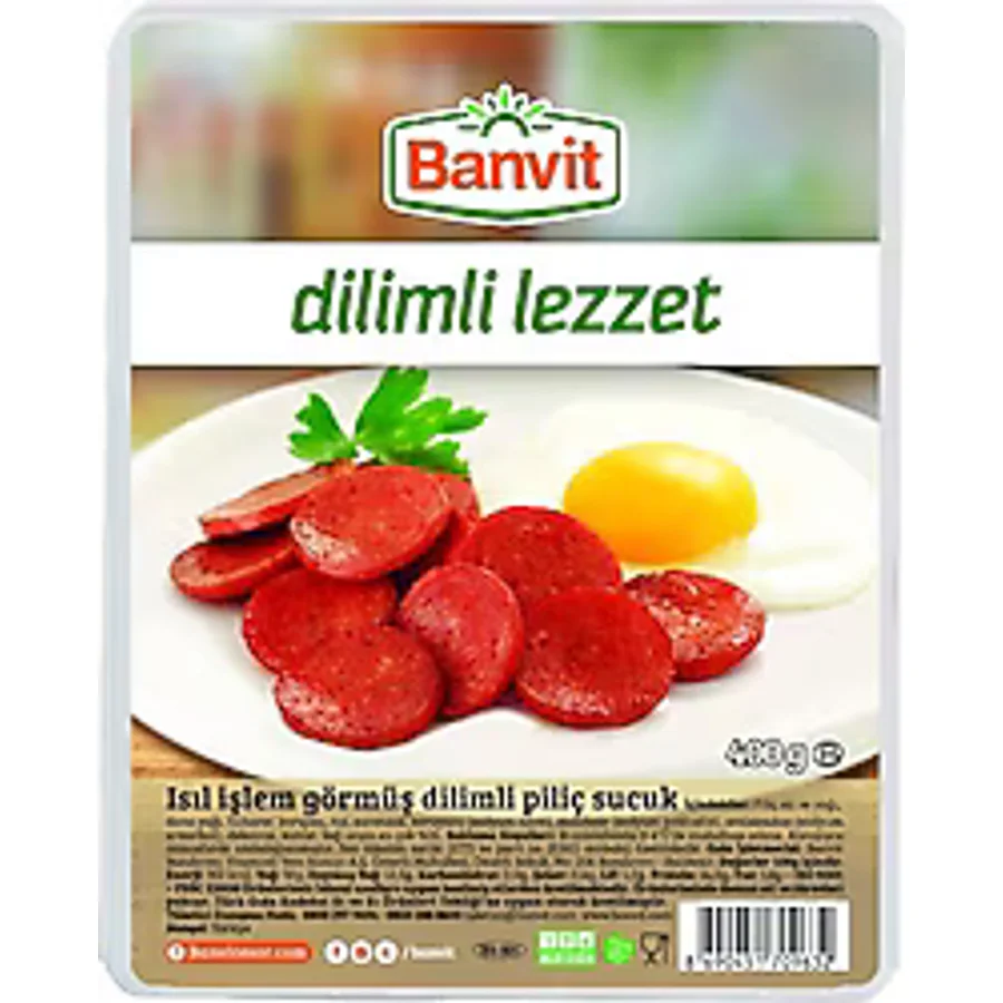 Banvit Dilimli Piliç Sucuk 400 gr