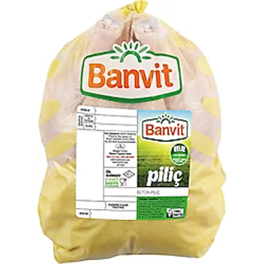 Banvit Poşetli Bütün Piliç 1 kg
