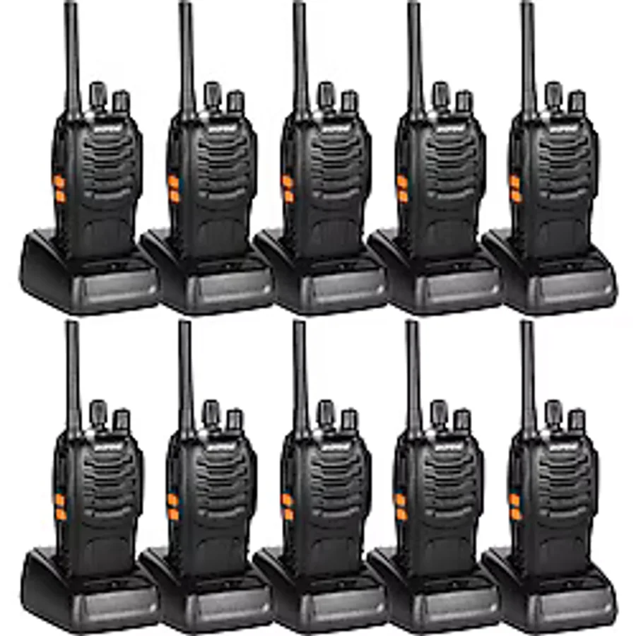 Baofeng BF-88E Pmr El Telsizi 10'lu Set (Kulaklık Dahil) - 10'lu Paket