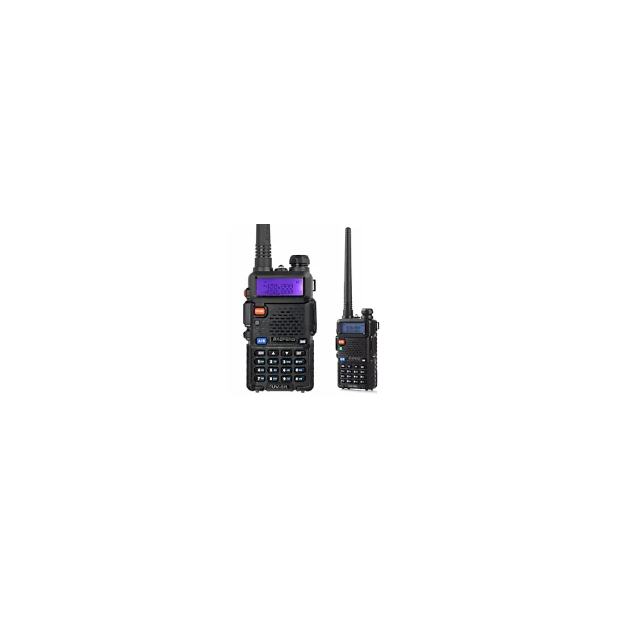 Baofeng UV-5R 5W Dual Band, 128 Kanal, 50 CTCSS/104 DCS, VOX, Programlanabilir Arama Kurtarma/Güvenlik/Haberleşme El Telsizi