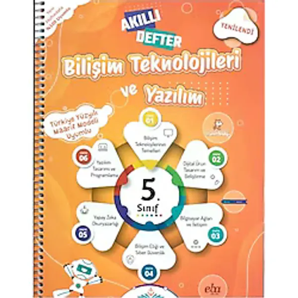Barbaros 5. Sınıf Bilişim Teknolojileri ve Yazılım Akıllı Defter