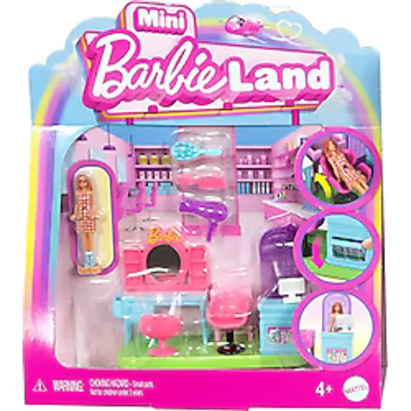 Barbie Mini BarbieLand Kuaför Model Bebek JCR32
