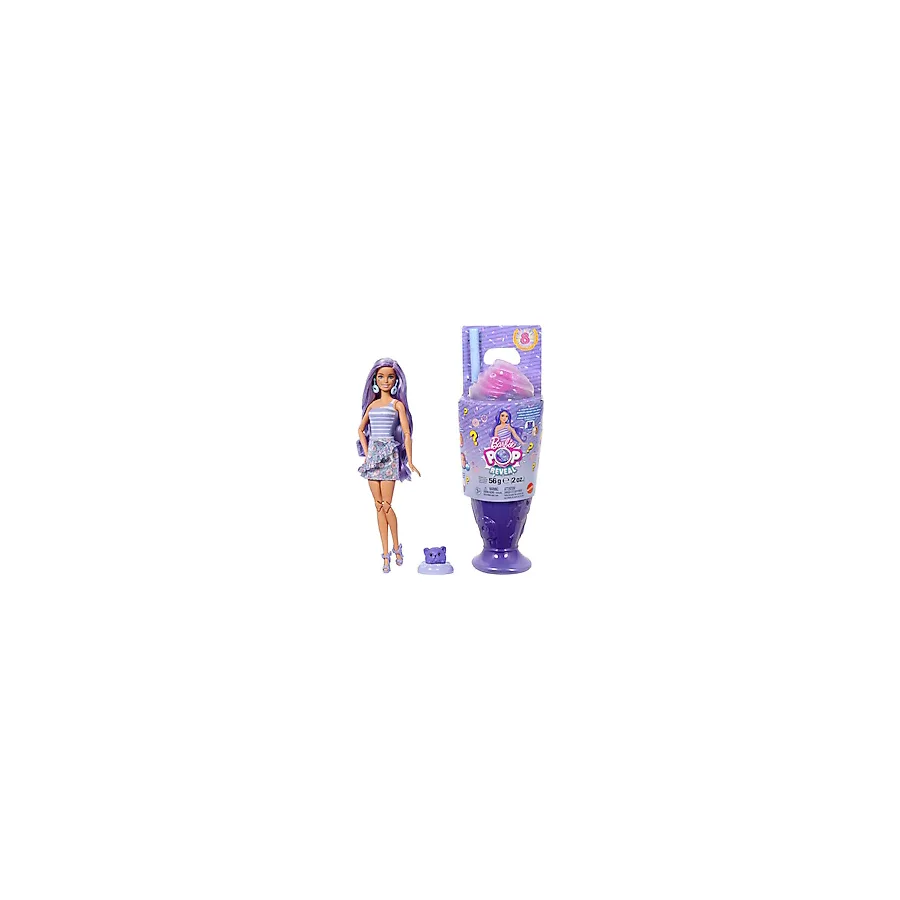 Barbie Pop Reveal Atıştırmalık Serisi Bebek JFY00