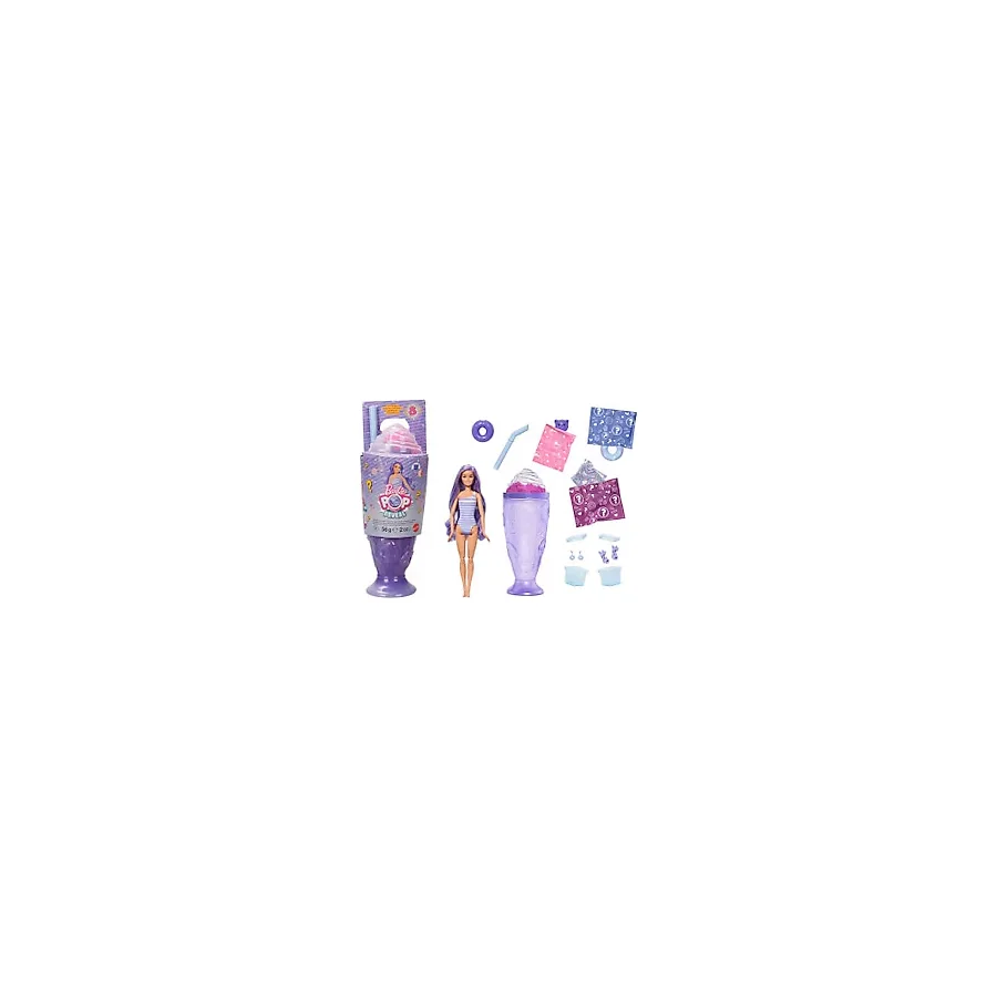 Barbie Pop Reveal Atıştırmalık Serisi Pembe Bebek JFY00-JFY62