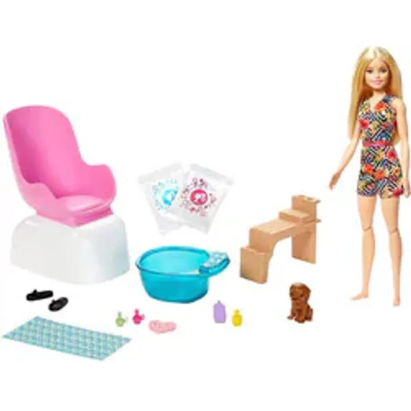 Barbie Sağlıklı Tırnak Bakımı Model Bebek GHN07
