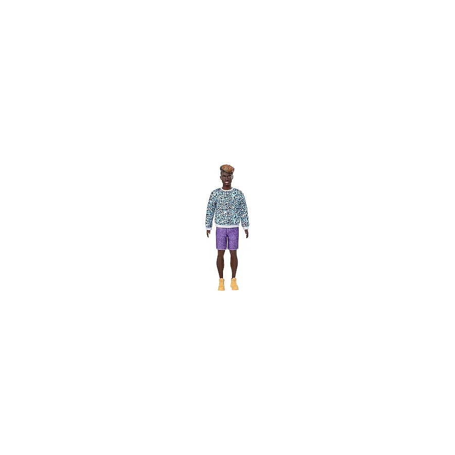 Barbie Yakışıklı Ken Bebek Mavi Sweatshirt GHW69