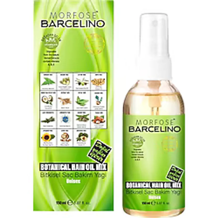 Barcelino Bitkisel Saç Bakım Yağı 4 x 150 ML