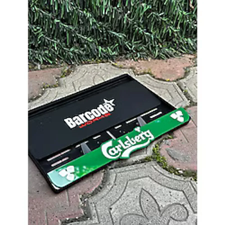 Barcode Works Motorsiklet Plakalık Carslberg Yeşil