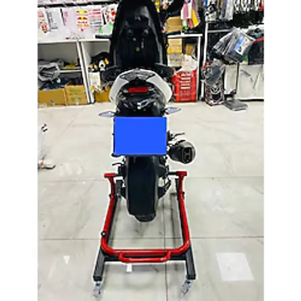 Bardakcı Bike Universal Motosiklet Kaldırma Sehpası 360 Derece Döner Kilitli - Standart - Kırmızı