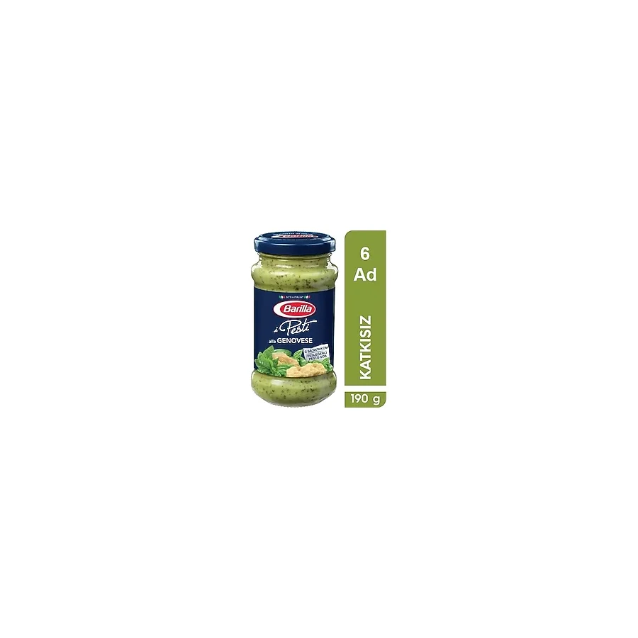 Barilla Fesleğenli Pesto Sos (Pesti Genovese) 190 gr x 6