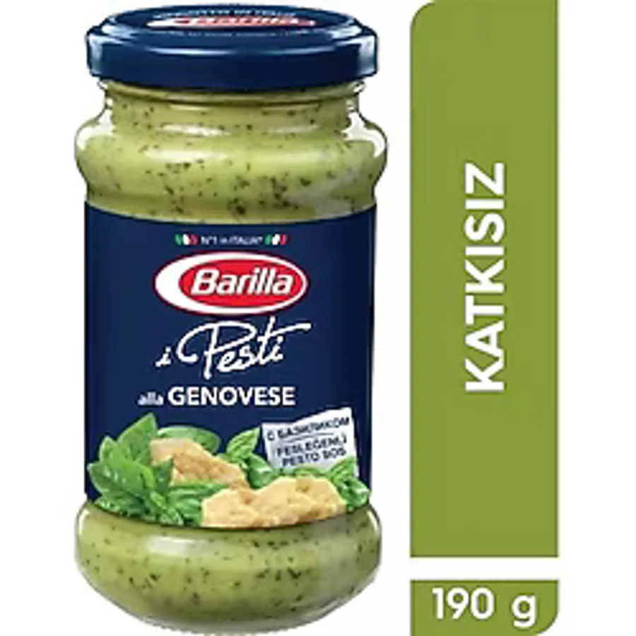Barilla Makarna Sosu Pesto Genovese 190Gr-6'Lı - 190 gr