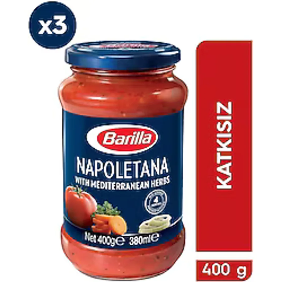 Barilla Napoletana Makarna Sosu 400 gr 3'lü
