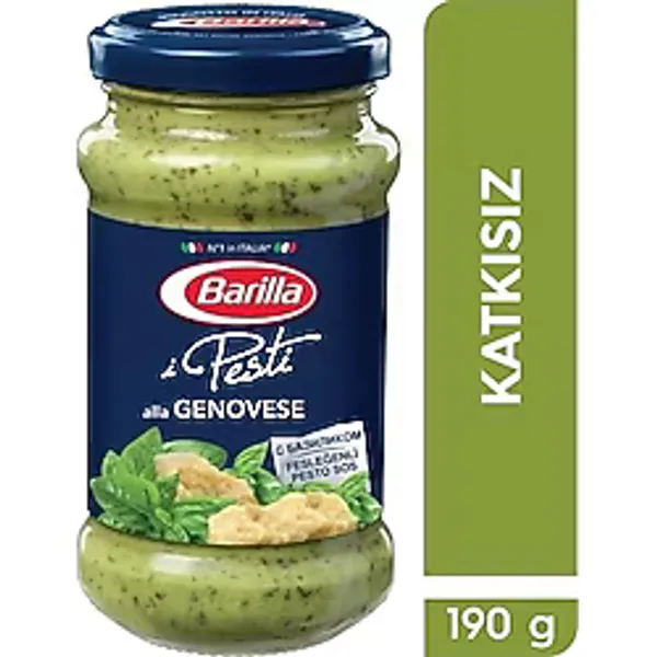 Barilla Pesto Gnovese Fesleğenli Makarna Sosu 190 gr