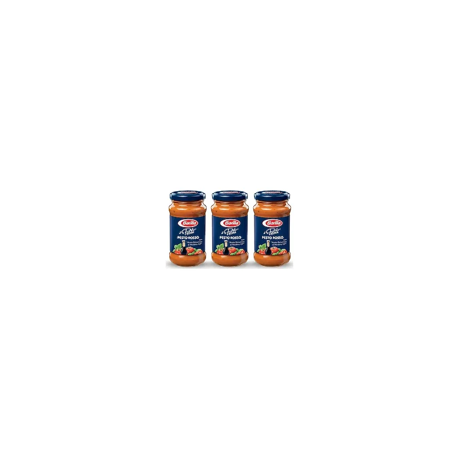Barilla Pesto Rosso Makarna Sosu 200 gr 3'lü