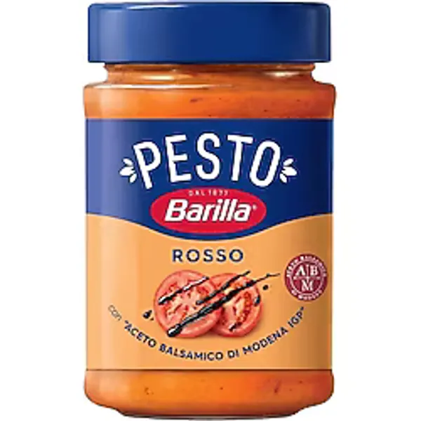 Barilla Pesto Sos Rosso 200 G - Italyan Usulü Domatesli Pesto 2'li Ekonomik Paket - 2 Adet