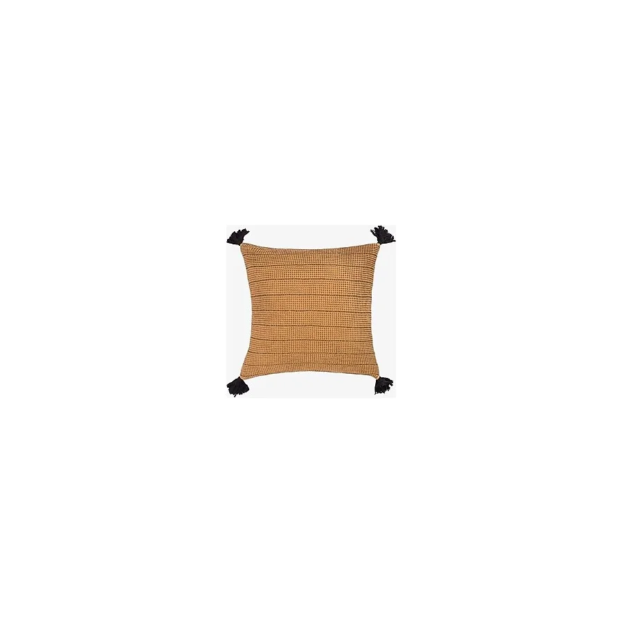 Barine Buhur Pamuk Kırlent Kılıfı Camel 45x45