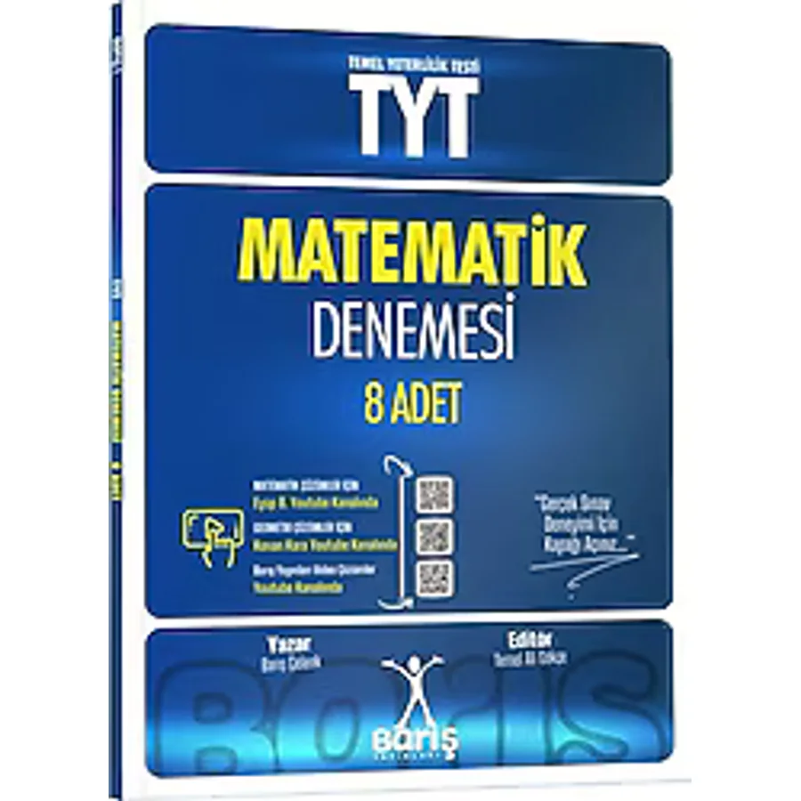 Barış Yayınları TYT Matematik Denemesi 8 Adet