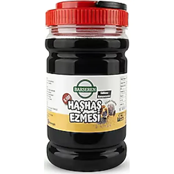 Barseren Siyah Haşhaş Ezmesi 1 kg