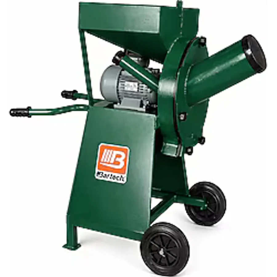 Bartech Elektrikli Yem Kırma Makinası - Tekerlekli, 4 Hp, Volt, 220 V