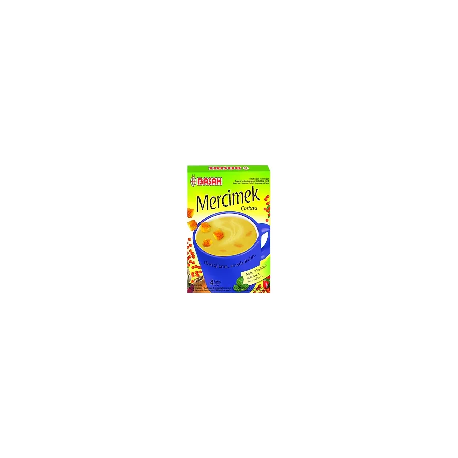 Başak Çabuk Çorba Mercimek 22 gr x 24 Adet - 530 gr
