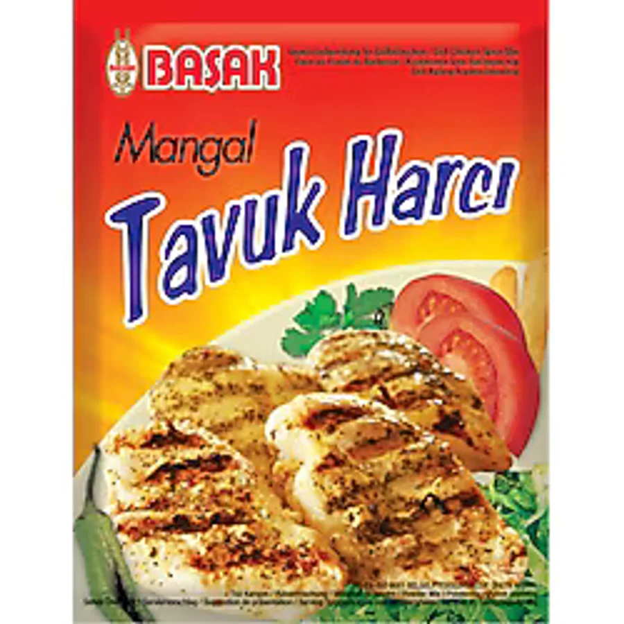 Başak Mangal Tavuk Harcı 60 gr. x 12 Adet - 720 gr