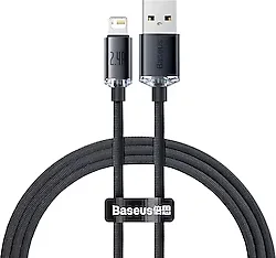 Baseus Crystal Shine 1.2 m USB to Lightning Hızlı Şarj Kablosu