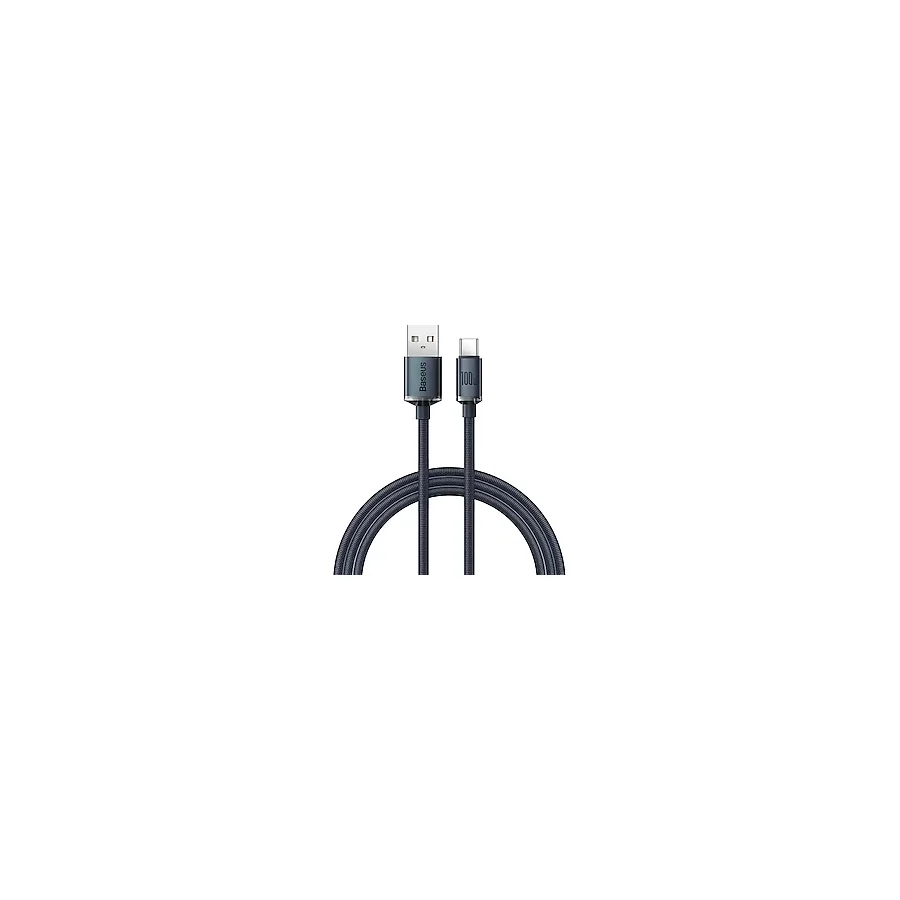 Baseus Crystal Shine 1.2 m USB to Type-C Hızlı Şarj Kablosu